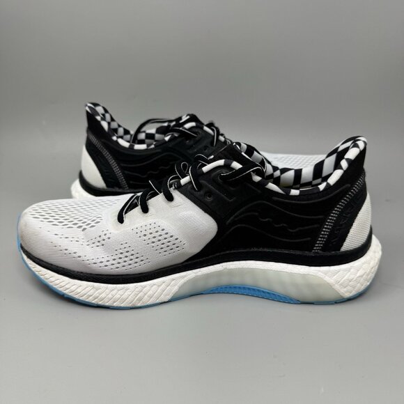 Saucony  Hurricane 23 Mens Running Shoes White Black (S20615-40) Size 10.5 main image 6